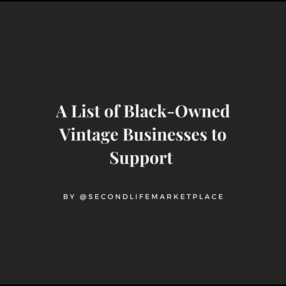Black Owned Vintage Businesses